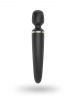 Черный вибратор Satisfyer Wand-er Woman