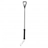 Виниловый черный стек Riding Crop Bare Bondage - 70 см.