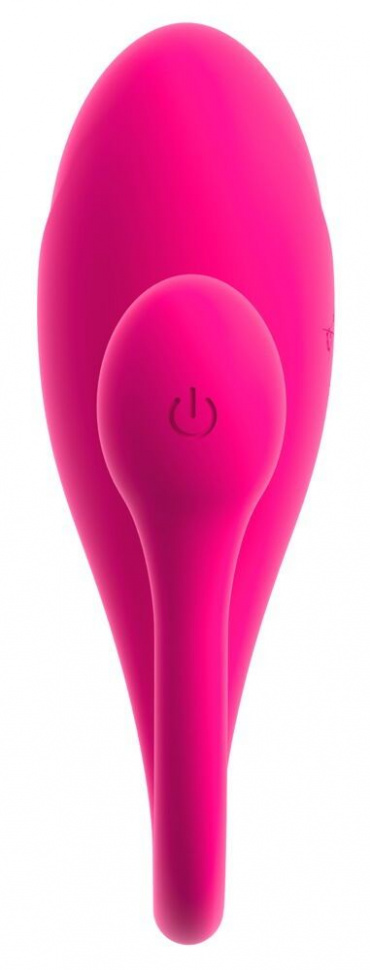 Розовое виброяйцо KORAL RC Love Ball