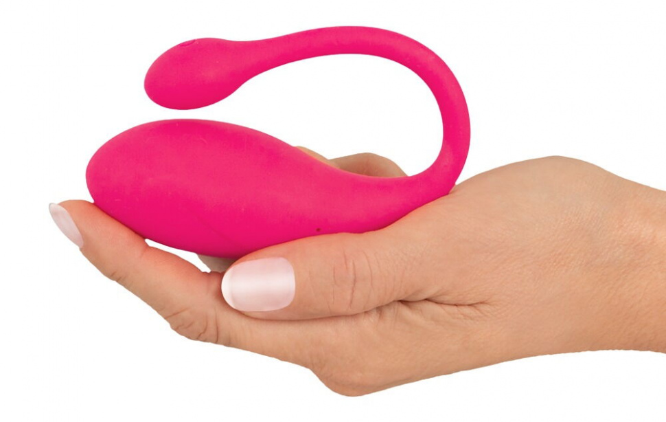 Розовое виброяйцо KORAL RC Love Ball