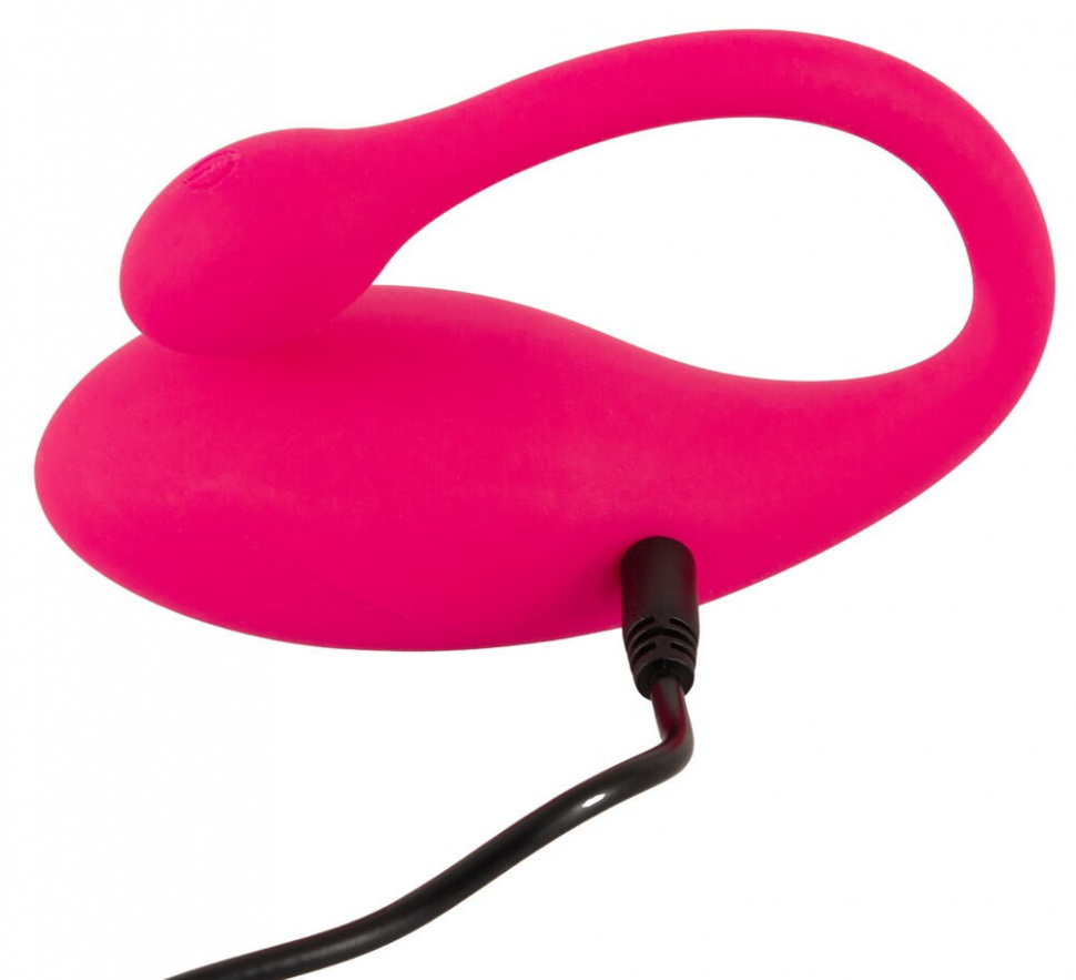 Розовое виброяйцо KORAL RC Love Ball