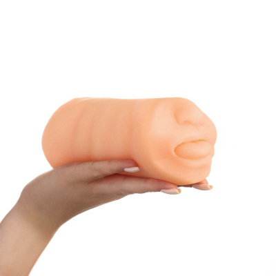 Двусторонний реалистичный маструбатор Oral&amp;Vaginal