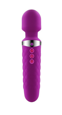 Фиолетовый wand-вибратор Be Wanded - 20 см.