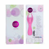 Розовый вибромассажер с двойными лепестками Lust by JOPEN L7 