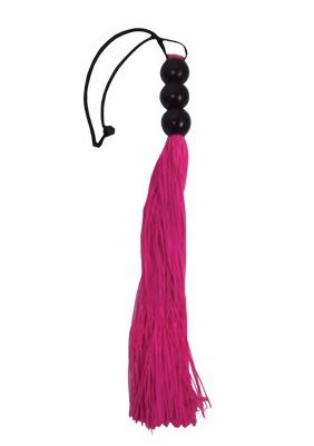 Небольшая розовая плеть Medium Whip - 35 см.