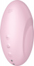 Розовый вакуум-волновой стимулятор с вибрацией Vulva Lover 3