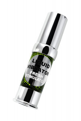 Освежающий гель с эффектом вибрации Liquid Vibrator Fresh Stimulator - 15 мл.
