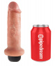 Фаллоимитатор с имитацией семяизвержения 6 Squirting Cock - 17,8 см.