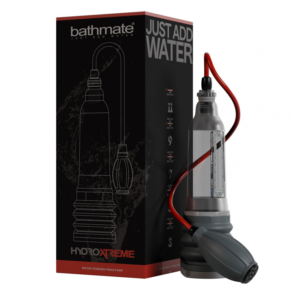 Прозрачная гидропомпа Bathmate HydroXTREME6