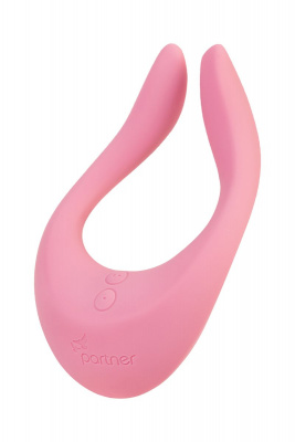 Розовый многофункциональный стимулятор для пар Satisfyer Endless Joy