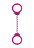 Розовые оковы на ноги Pleasure Legcuffs