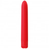 Красный классический вибратор CLASSIC VIBE RED MEDIUM - 18 см.