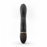 Черный вибратор-кролик Dorcel Glam Rabbit - 21 см.