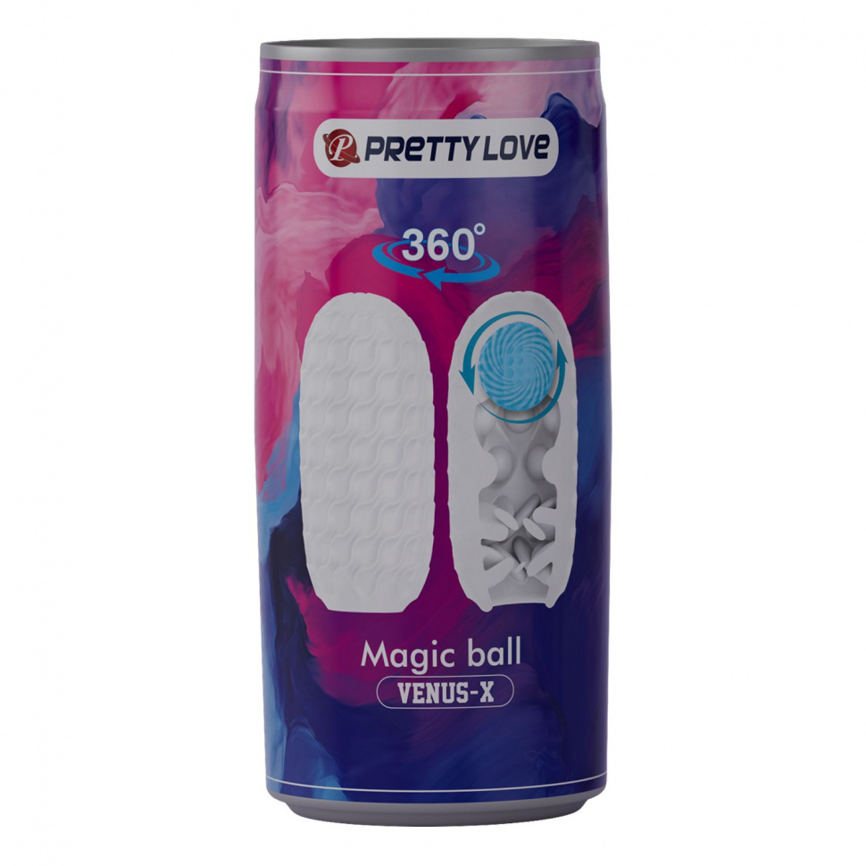 Мастурбатор с шариком внутри Magic ball