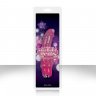 Розовый вибромассажер Starlight Gems Orion Vibrating Massager - 15,2 см.