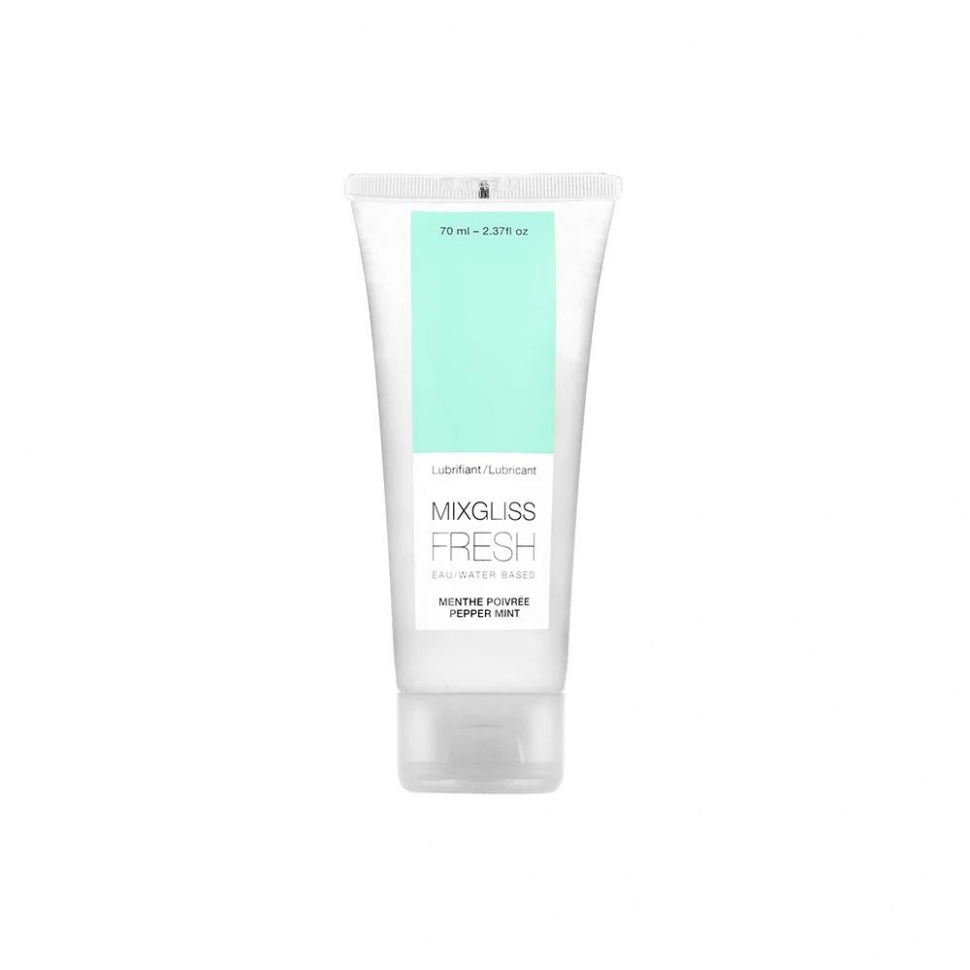 Лубрикант с охлаждающим эффектом Mixgliss Fresh Pepper Mint - 70 мл.