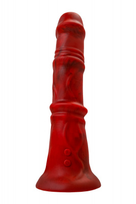 Силиконовый вибратор Monster Rex - 24,5 см.