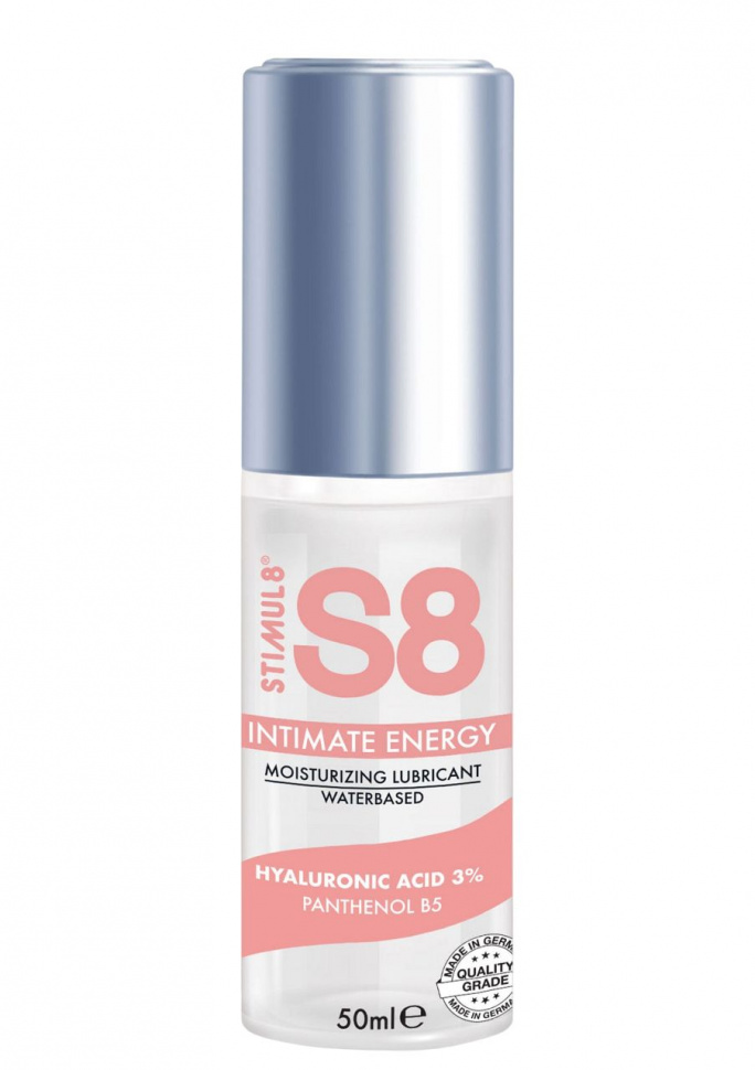 Лубрикант на водной основе с гиалуроновой кислотой S8 Intimate Energy - 50 мл.