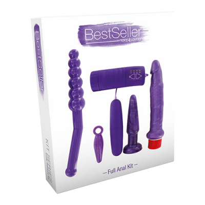 Большой анальный набор FULL ANAL KIT VIOLET