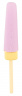 Сиреневый мини-вибратор в форме пломбира Vibrating Popsicle