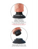 Вибромассажер телесного цвета 7 Vibrating Cock - 20 см.