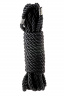 Черная веревка для шибари DELUXE BONDAGE ROPE - 5 м.