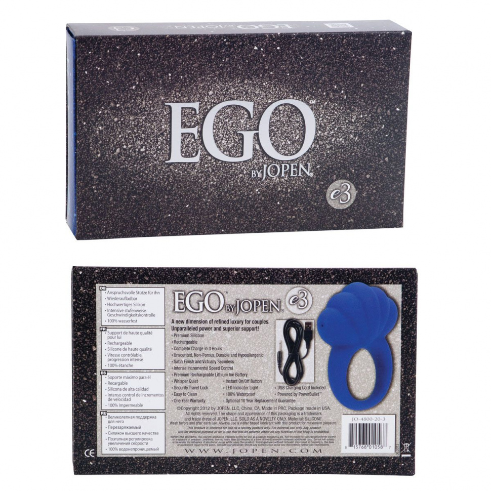 Эрекционное виброкольцо Ego e3
