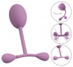 Сиреневый тренажер мыщц тазового дна Vaginal Trainer