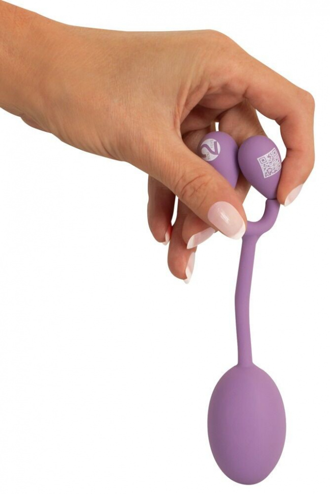 Сиреневый тренажер мыщц тазового дна Vaginal Trainer