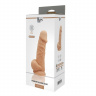 Телесный реалистичный фаллоимитатор DILDO 8.5INCH FLESH - 21,6 см.