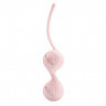 Нежно-розовые вагинальные шарики на сцепке Kegel Tighten Up I
