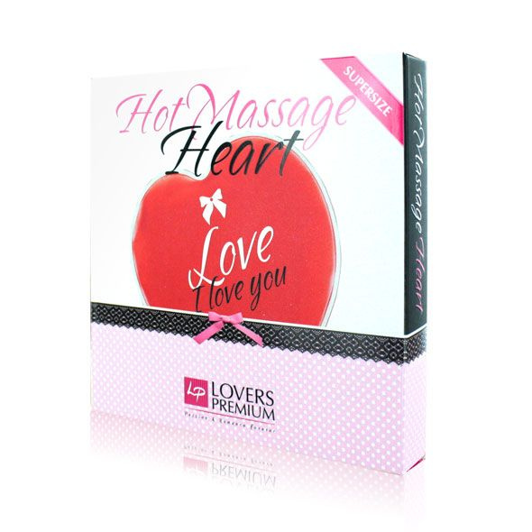 Массажное сердце Hot Massage Heart XL Love
