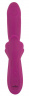 Лиловый вибратор-кролик 4 Function Vibrator - 24 см.