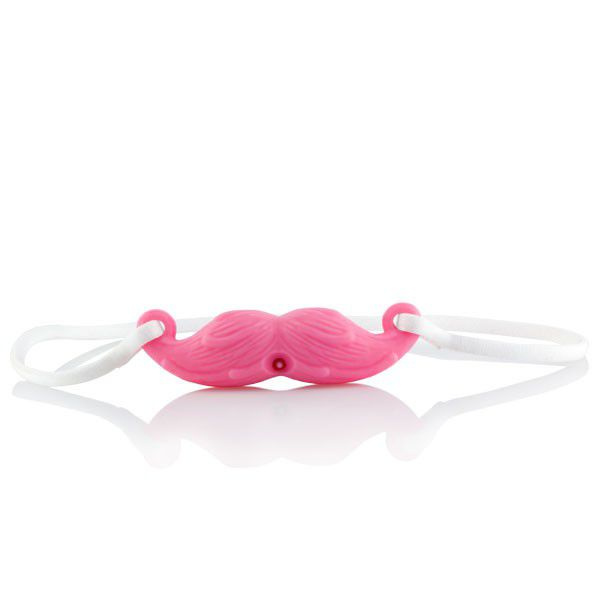 Розовые силиконовые виброусы THE Mustachio