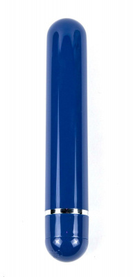 Синий вибратор The Modest One - 14,5 см.