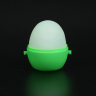 Рельефный мастурбатор EGG в зеленом футляре