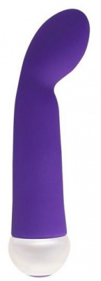 Фиолетовый вибратор Fashion Succubi Bliss G Vibe - 14,5 см.