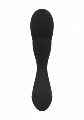 Чёрный анальный вибростимулятор Geron Anal Vibrator