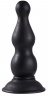 Чёрная анальная пробка с тонким кончиком MENZSTUFF PAWN PROBE BLACK - 15 см.