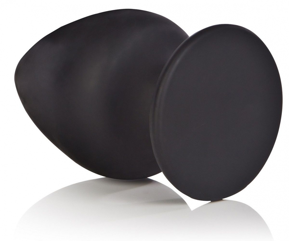 Анальная пробка из силикона  Silicone Plump Plug - 9,9 см.