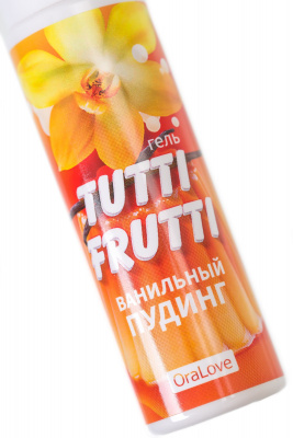 Интимный гель на водной основе Tutti-Frutti  Ванильный пудинг  - 30 гр.