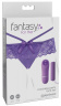 Фиолетовые трусики с вибропулей и пультом Crotchless Panty Thrill-Her