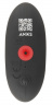 Черная расширяющаяся анальная пробка с вибрацией RC Inflatable Expander Plug with Vibration