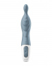 Серый вибратор Satisfyer A-Mazing 2 - 22,1 см.