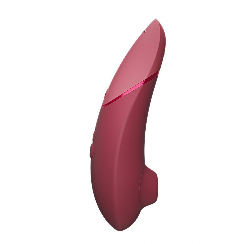 Бордовый бесконтактный клиторальный стимулятор Womanizer Next