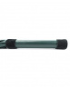 Изумрудная плеть Emerald Leather Whip с гладкой ручкой - 45 см.