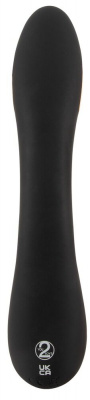 Черный вибратор-кролик с электростимуляцией E-Stim Rabbit Vibrator - 20,5 см.