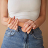 Телесный фаллоимитатор Sliding Skin Realistic Dildo XXL с подвижной кожей - 20 см.