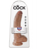 Фаллоимитатор-мулат 9 Cock with Balls - 22,9 см.