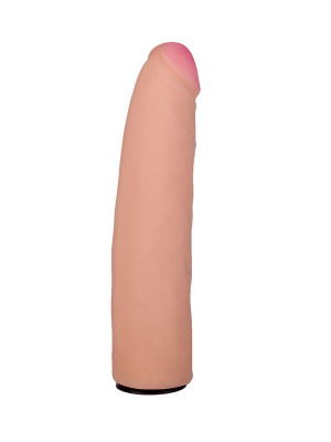 Насадка-фаллоимитатор на кожаных трусиках Harness Ultra Realistic 7 - 18 см.
